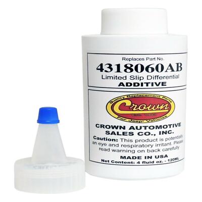 Crown Automotive Jeep Replacement DiffrlOilAdd For 2004 Dodge Viper 9F481E-9B32