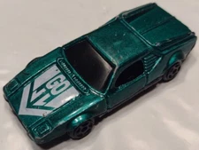 Vintage De Tomaso Pantera 914 Green Metallic 1:64 Scale Diecast Sports Car Rare