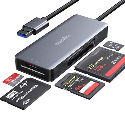 Cf Card Readerusb 3.0 To Compact Flash Memory Card Reader Adapter 5gbps Read 5 C