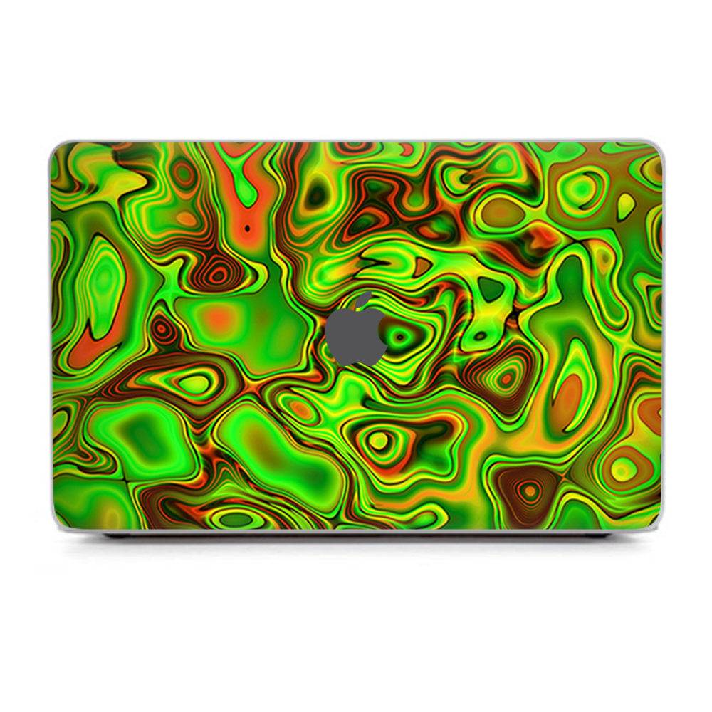 Skin Decal Itsaskin Pour MacBook Pro 13 Pouces Retina Touch Bar - Motif Trippy Hippie 2