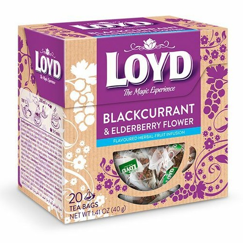 LOYD TEA LOVERS SELECTION - BIG CHOICE - 20 PYRAMID - FRUITS HERBS FLOWERS - 第 5/10 張圖片