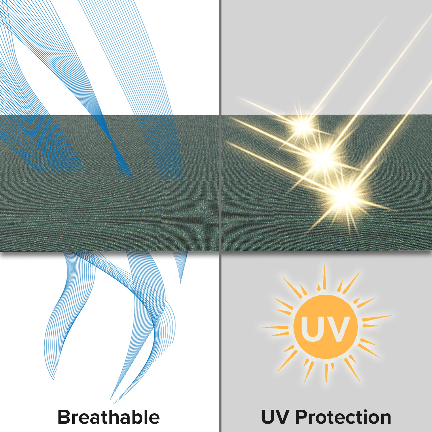 6 FT Fabric Roll Privacy Fence Screen Green UV Block Yard Patio Sun