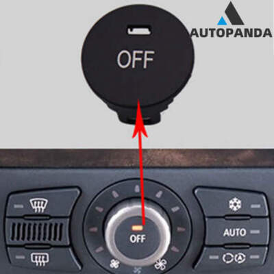 * Central Control A/C Panel AUS Schalter Knopf Knopf Abdeckung für BMW 5'...