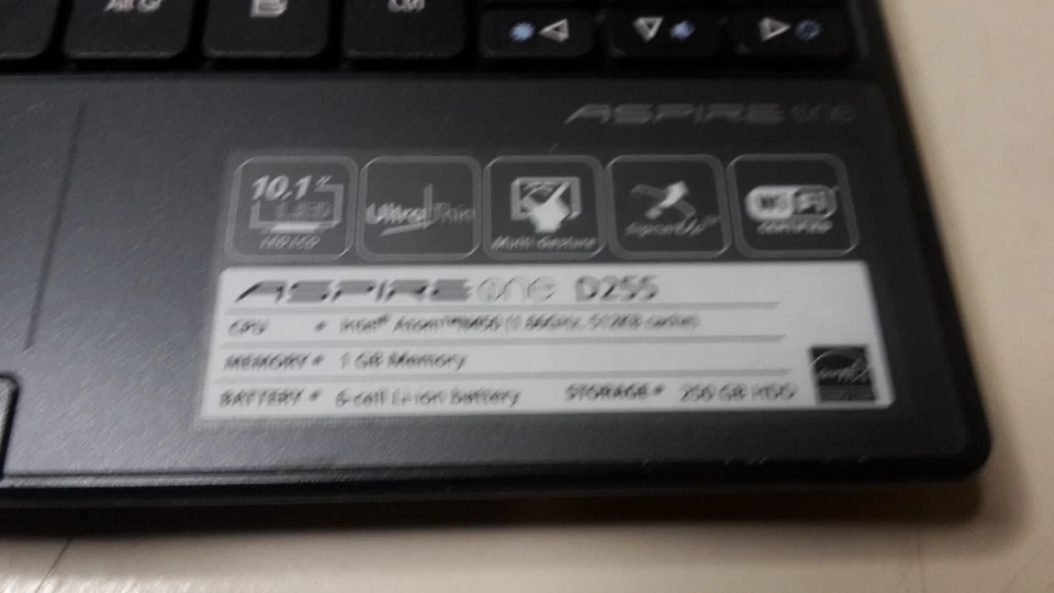 Acer Aspire one D255 Modell PAV 70 - Bild 4 von 4