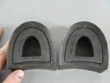 GOODYEAR NEOLITE CORE #32 REPLACEMENT SOLID BLACK BLOCK RUBBER BOOT HEEL 10x13/8