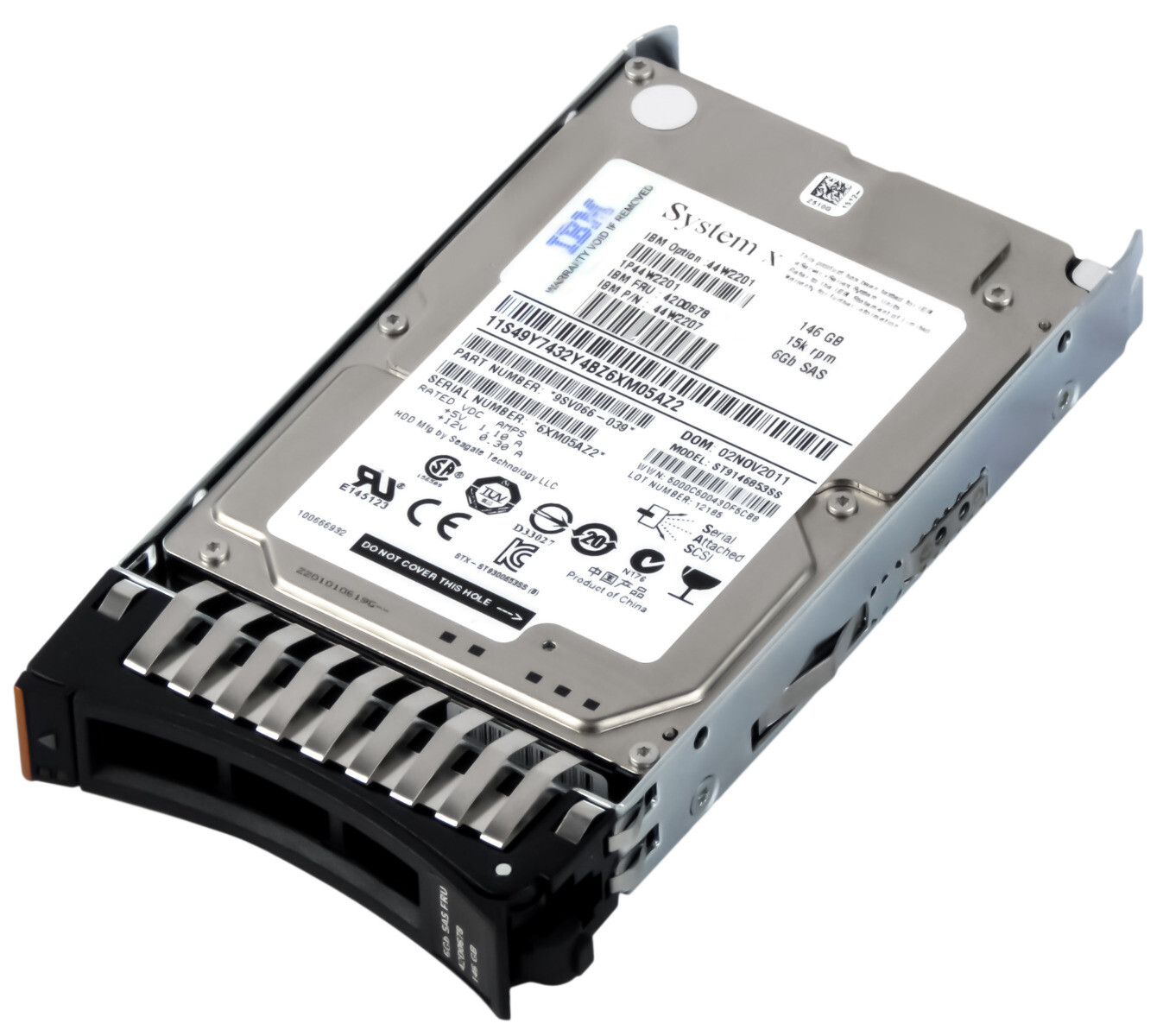 IBM 42D0678 146GB 15k SAS-2 2.5'' 44W2207 ST9146852SS for sale online ...