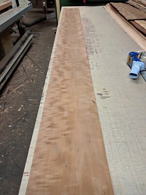 Räucherholz figürliches Birnenholzfurnier - 1 Naturholzplatte - 2500 mm x 220 mm