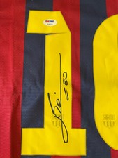 Lionel Messi Authentic Signed Jersey Barcelona Argentina PSA DNA autograped auto