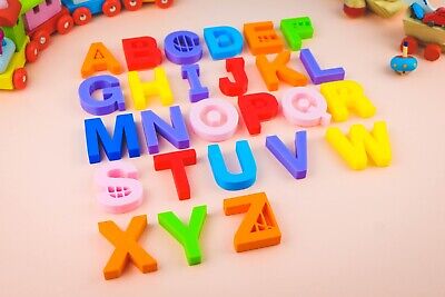 TVOKIDS Logo 3D Printed Letters Pretend Play Kids Toy Gift Preschool  Learning 3D