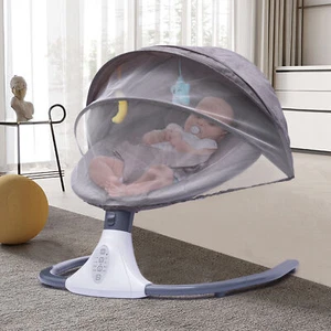Baby Bouncer Swing Electric Bluetooth Music Cradle Rocker Chaise bébé nouveau-né