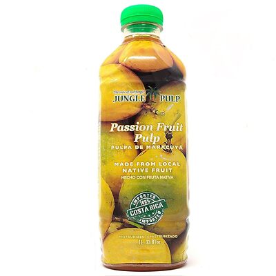 Jungle Pulp Passion Fruit Puree Costa Rica Blend, Topping, Flavoring, Better... 