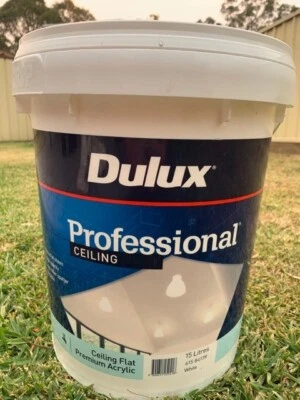 Dulux Professional Ceiling White 15l Building Materials