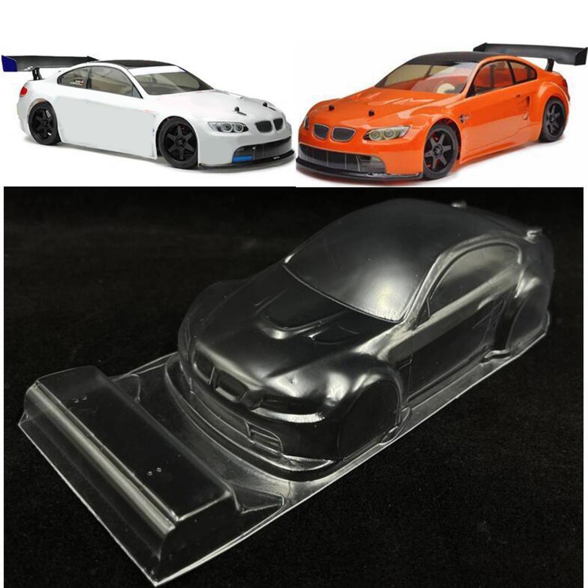 RC Car Shell Cover, Plastic Lightweight RC Car Replacement Body Cover