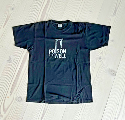 Vintage Poison the Well Tour T-Shirt 2003, Größe L, Zombies are good Tour 