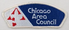 Chicago Area Council CSP WHT Bdr. [QR-159]