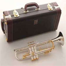 LT180S-37 Silver Plated Gold Keys Music Instruments Bb Trumpets with Case