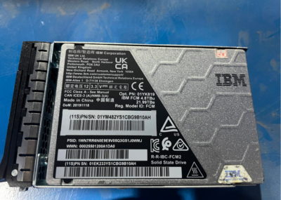 IBM 01YK819 01YM582 01YM482 4.8TB FCM NVMe Solid State Drive (SSD