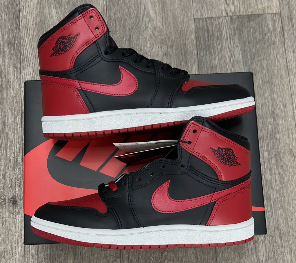 Nike Air Jordan 1 Retro High 85 OG Bred Banned 2025 Size Nike Air Jordan 1 Retro High 85 OG Bred Banned 2025 Size