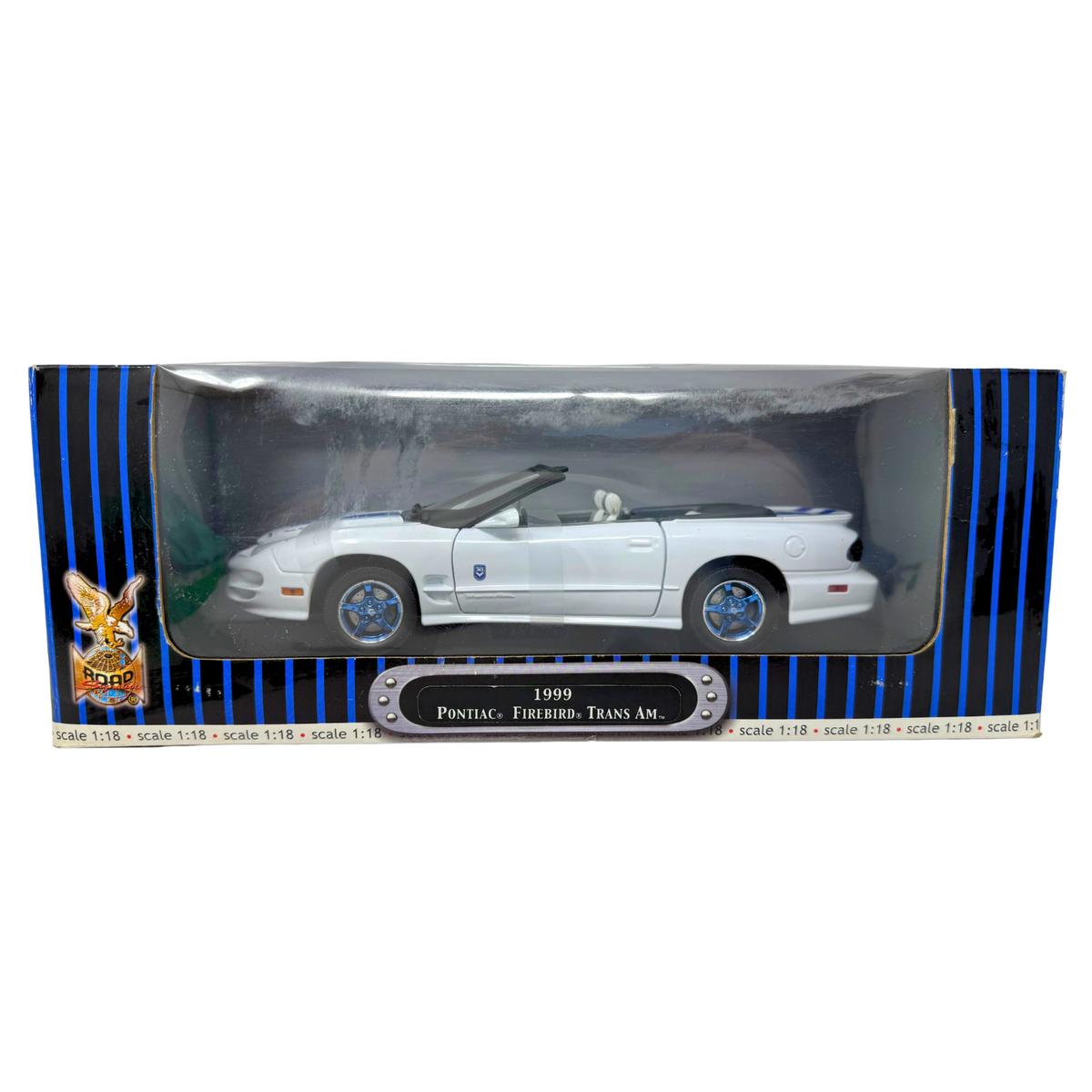 MOONEYES Pontiac Firebird ミニカー Yat Ming Road Signature 1999 Pontiac Firebird Trans Am 1:18