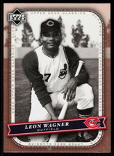 2005 Upper Deck Classics Leon Wagner #35 BASEBALL Cleveland Indians