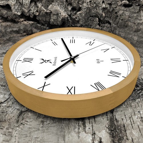 Holzwerk FREIBURG (FUNK) Holz Wanduhr, moderne 25 cm Designer Funkwanduhr - Bild 2 von 7