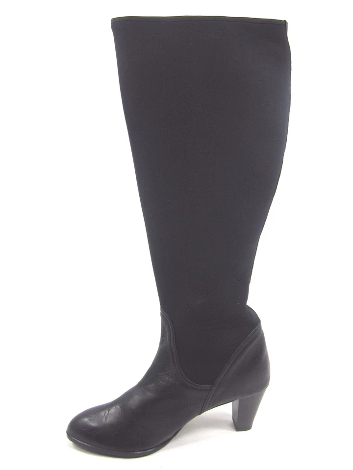 AMALFI BY RANGONI ЖЕНЩИН AURA ВЫСОКИЕ МОДНЫЕ БОТИНКИ, ЧЕРНЫЙ, США РАЗМЕР 11 ШИРОКИЙ - Изображение 3 из 4