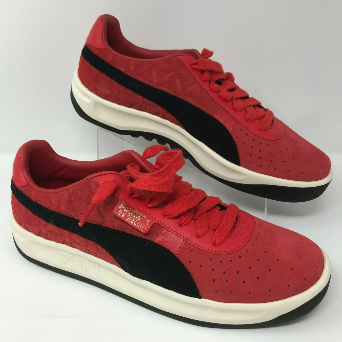 Puma Lux Men&#039;s Tennis Shoe High Red 369281-01 10 11.5 | eBay