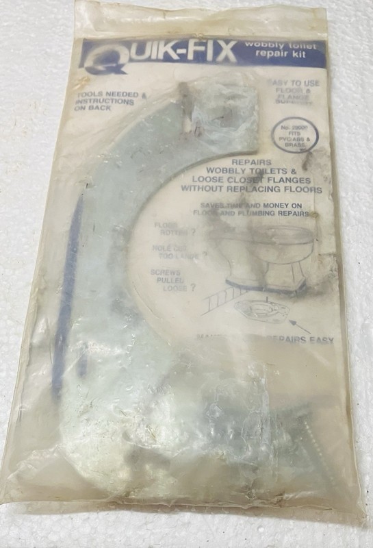 Quik-Fix Wobbly Toilet Repair Kit #29000