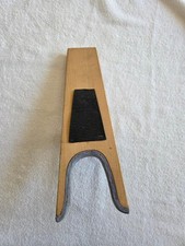 Vintage Wooden Boot Jack Boot Remover Puller Metal Heel Hook Shoe Tool