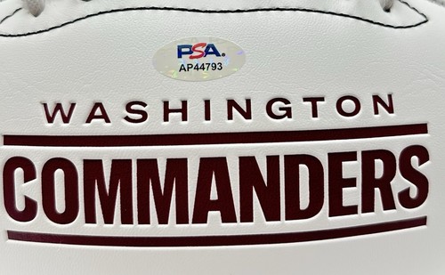 Dan Quinn Signed Washington Commanders White Panel Autographed Football PSA/DNA - Picture 3 of 3