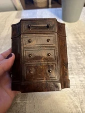 Park Sherman Chest of Drawers Bakelite Toy Bank Early 1940s See Photos And Des.