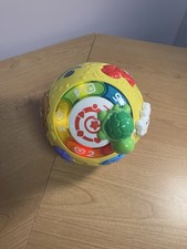 VTECH WIGGLE AND CRAWL BALL,MULTICOLOR,BABY TOY-BALL,LEARN,TEACHES FLASING LIGHT