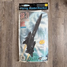 Unopened Estes SR-71 Blackbird Flying Model Rocket Kit #1942 Skill Level 3