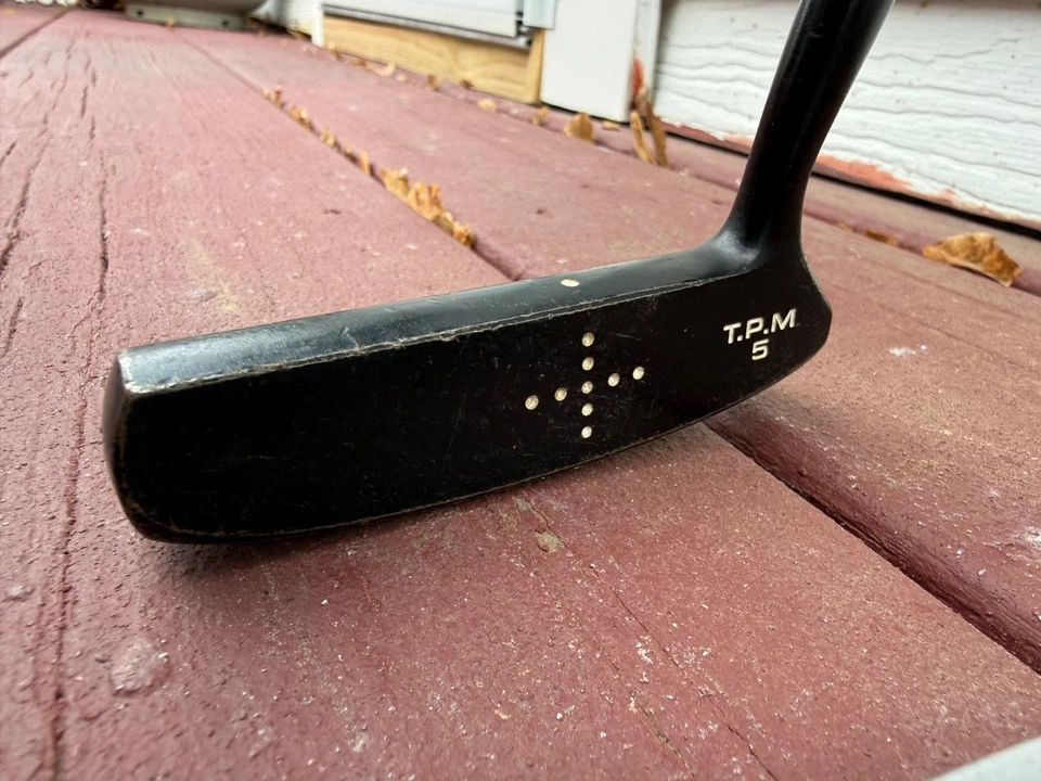 LOT(3) Vintage Putters- Acushnet Skokie,Wilson Geo Low & Spalding TPM5-Classics - Image 3 of 4