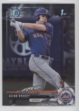 2017 Bowman Draft Chrome Quinn Brodey #BDC-24 8k4