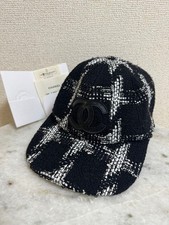 Chanel Tweed Hat M Size