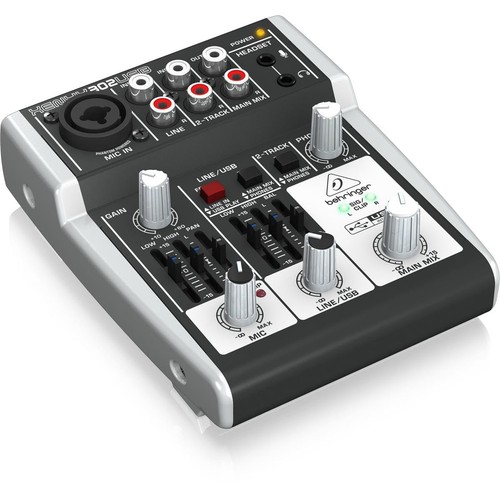 Behringer DAW compatible mixer with USB audio interface 302USB XENYX - Picture 2 of 5