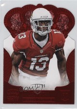 2013 Panini Crown Royale Retail Red Die-Cut Crown 71/99 Jaron Brown #144 0c6