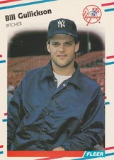 1988 Fleer #208 Bill Gullickson