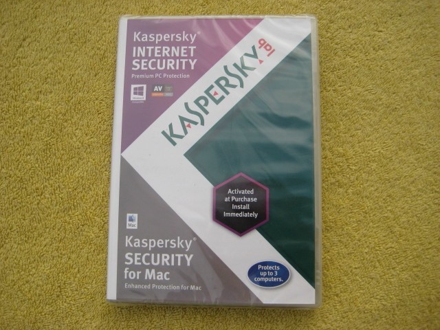 Kapersky Internet Security Premium Protection Version for  Mac NEW 3 devices
