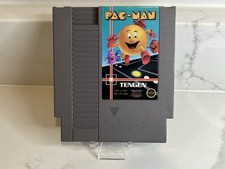 Pac-Man (Tengen Gray) - 1988 NES Nintendo Game - Cart Only - TESTED!