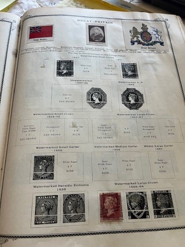 Vintage Scott International Stamp Album 1920s With Stamps Lot#20 - Picture 7 of 12