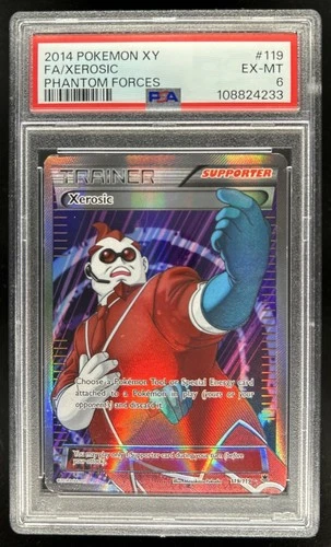 2014 Pokemon XY Phantom Forces Xerosic #119/119 PSA 6