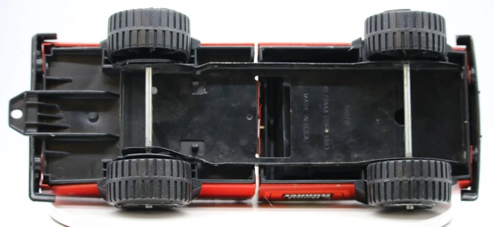 Tonka Chevrolet Pick Up Truck Red Road Runner Racing To Win - Image 3 of 4