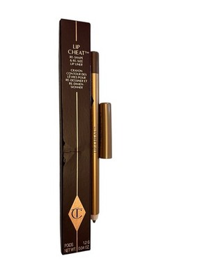 charlotte tilbury lip cheat RE-SHAPE & RE-SIZE LIP LINER  FOXY BROWN   Full -NIB