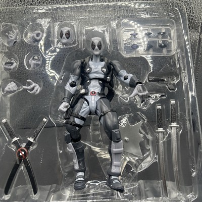 No.001EX Deadpool X FORCE. Ver Model number  Amazing Yamaguchi Kaiyodo no box