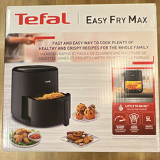 Image of Tefal Easy Fry Max 5L Air Fryer 1500W Black Digital Display 10 Programs