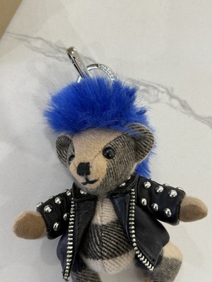 80s Burberrys ダブルネーム デンマーク限定 BURBERRY Thomas Bear Punk Charm/Keyring Collectible (RARE) 2021
