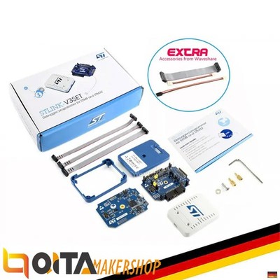 Waveshare STLINK-V3SET Modularer Debugger Programmer für STM32 / STM8, JTAG SWD