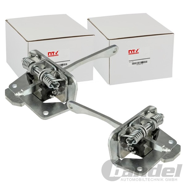 2X NTY TÜRfeststeller TÜRstopper Beidseitig Hinten Passend FüR Audi A2-image